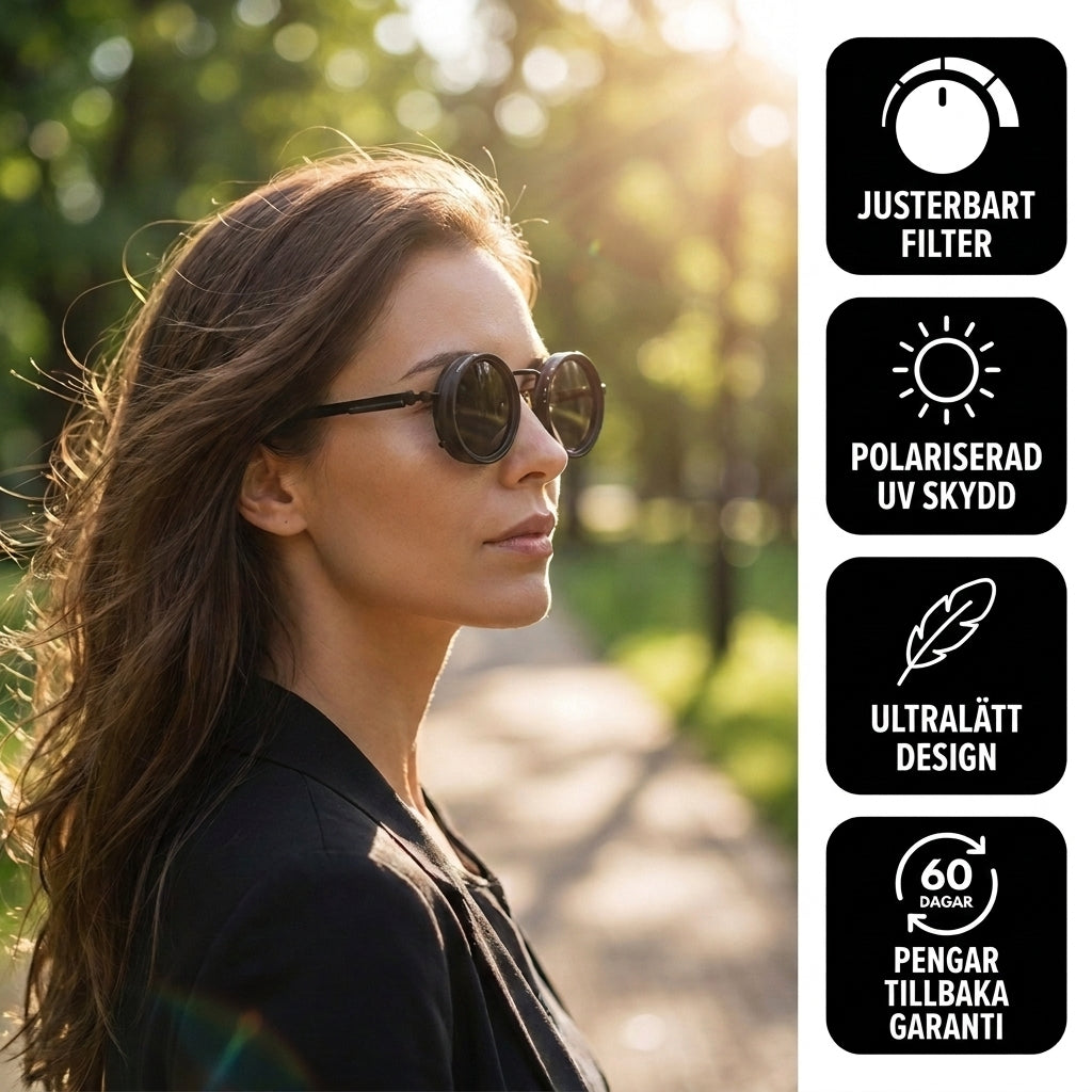 SolOptik™ – Klar syn, oavsett ljus, utan krångel